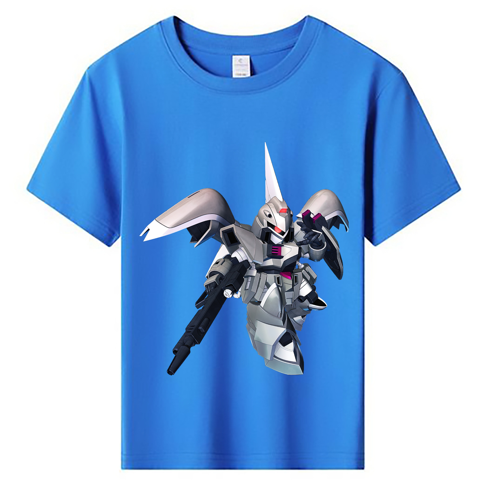（画像用） 機動戦士ガンダム Mobile Suit Gundam 綿100％キッズTシャツ（フロントプリント）